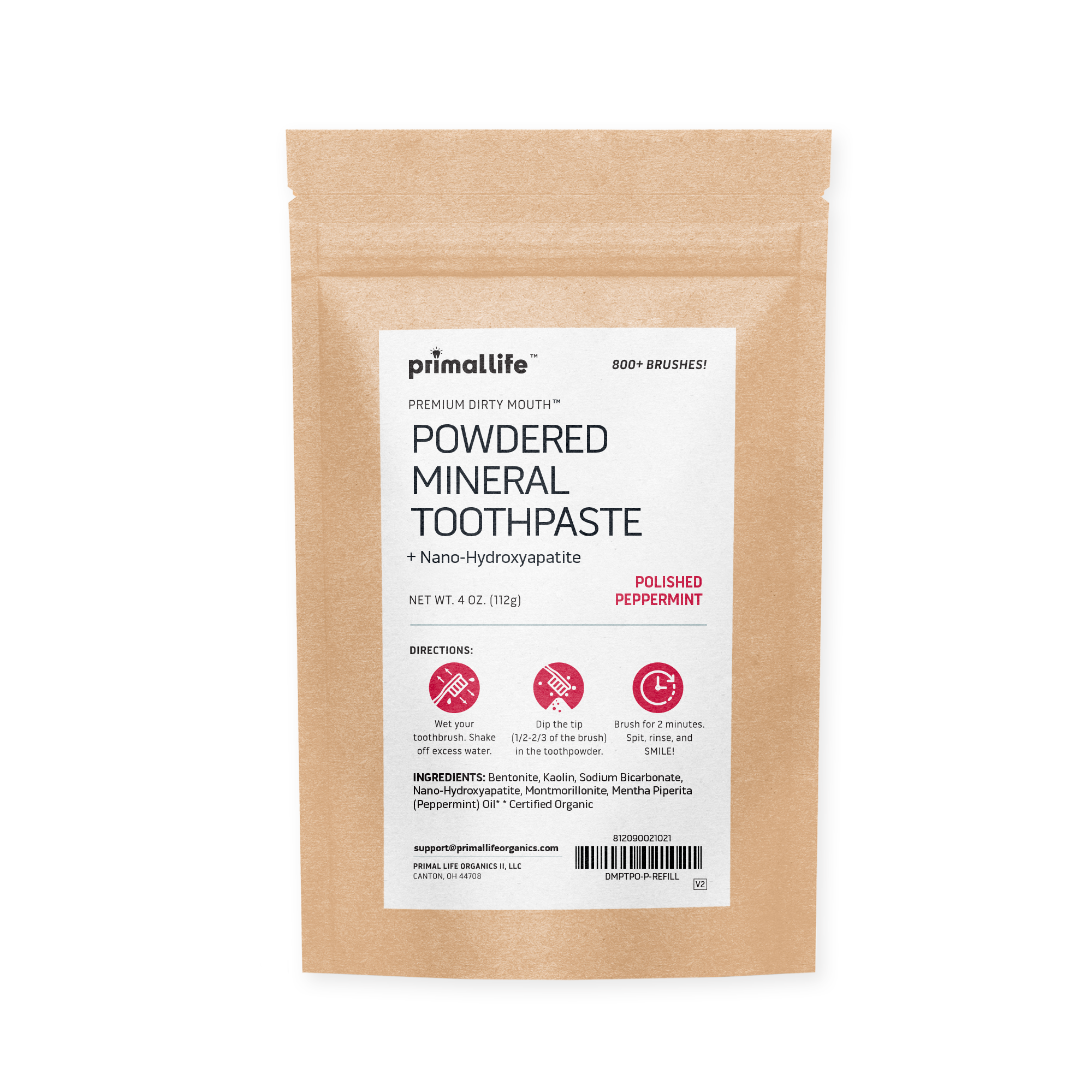 Toothpowder / Powdered Mineral Toothpaste