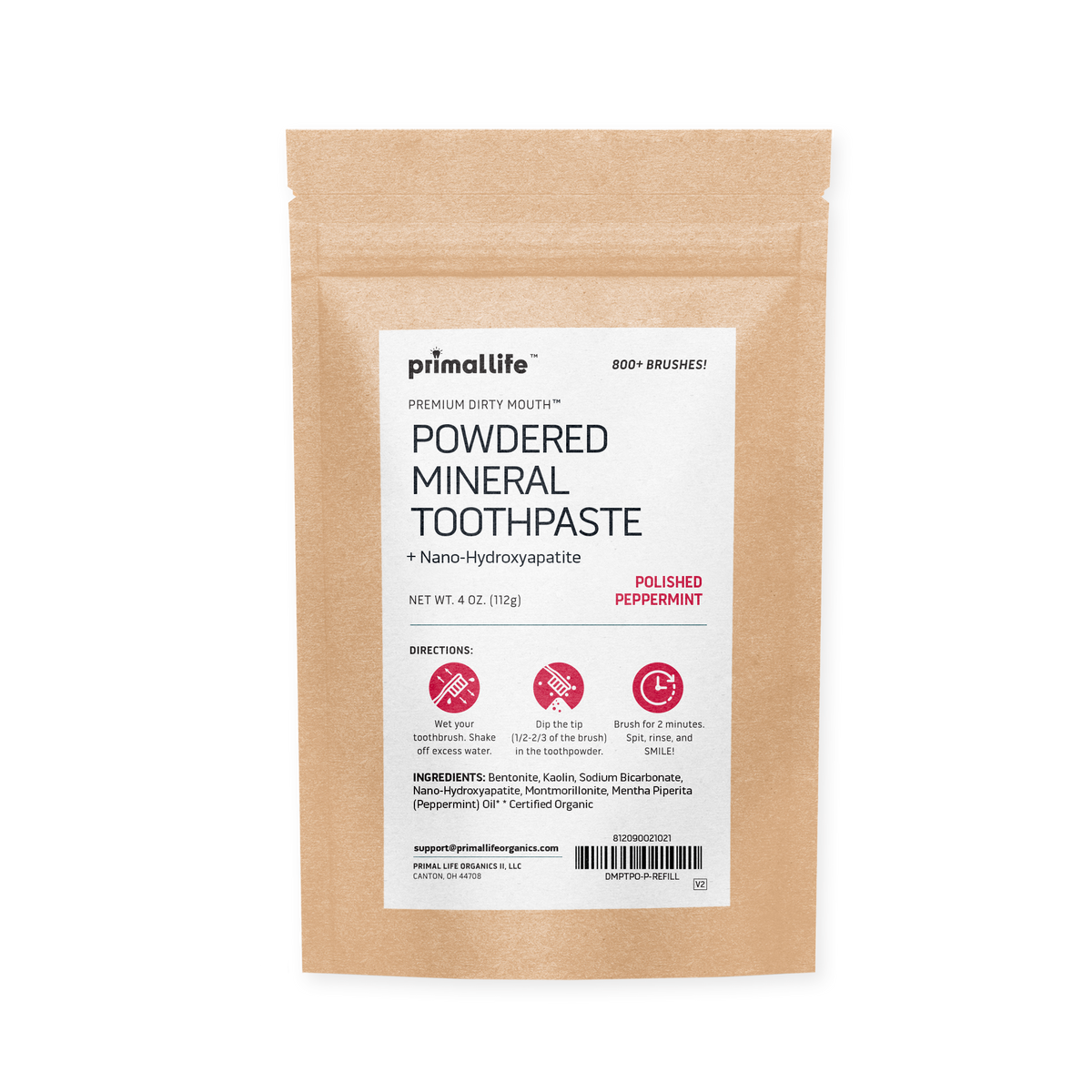 Toothpowder / Powdered Mineral Toothpaste
