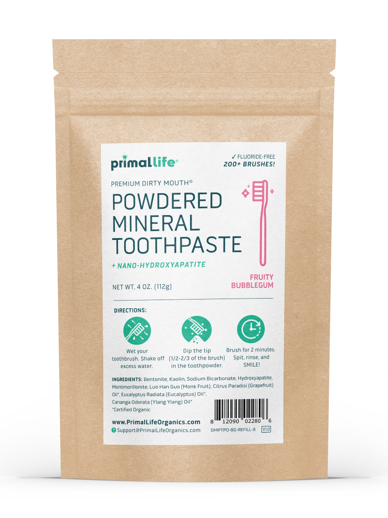Kids Toothpowder / Powdered Mineral Toothpaste