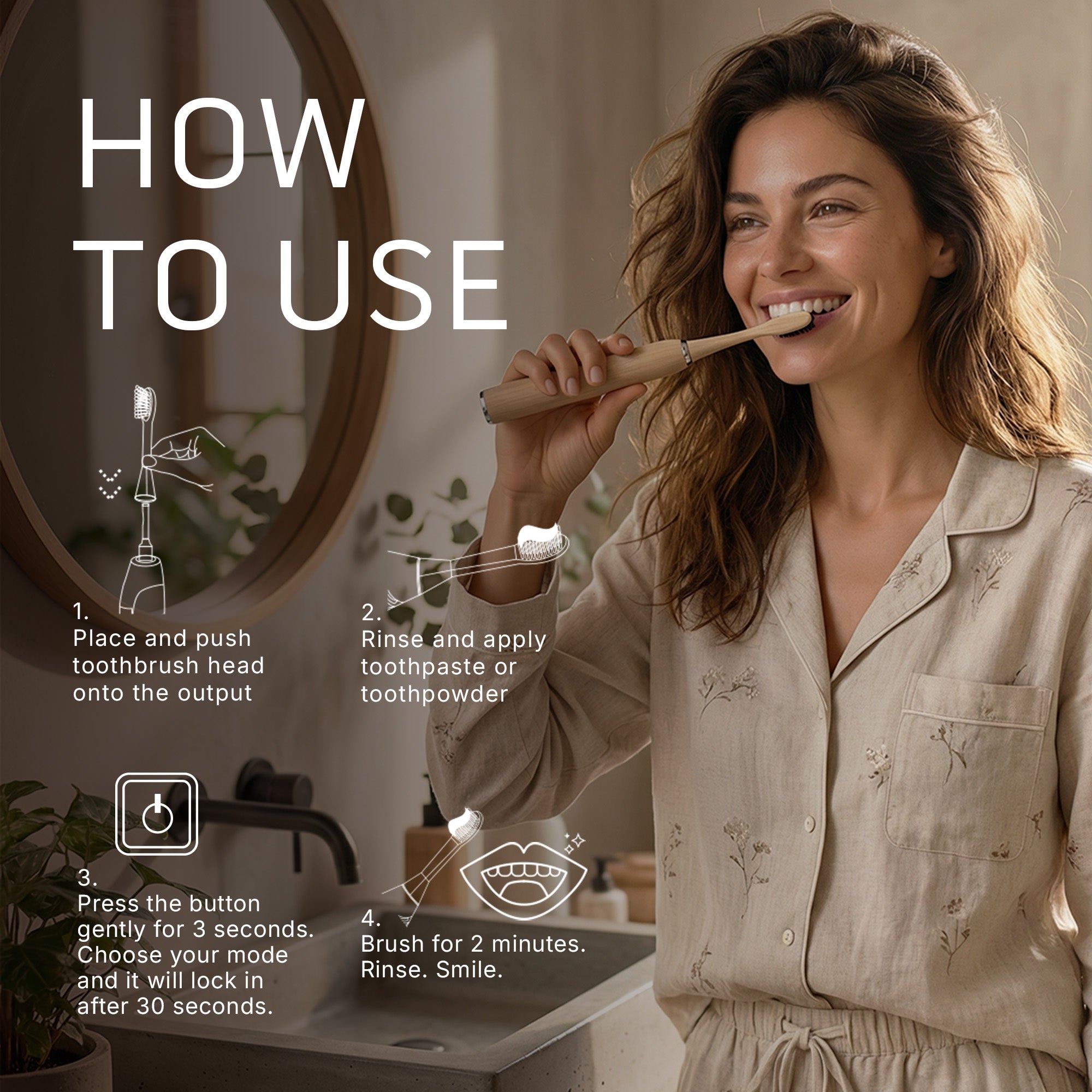 NEW Real White Sonic Toothbrush