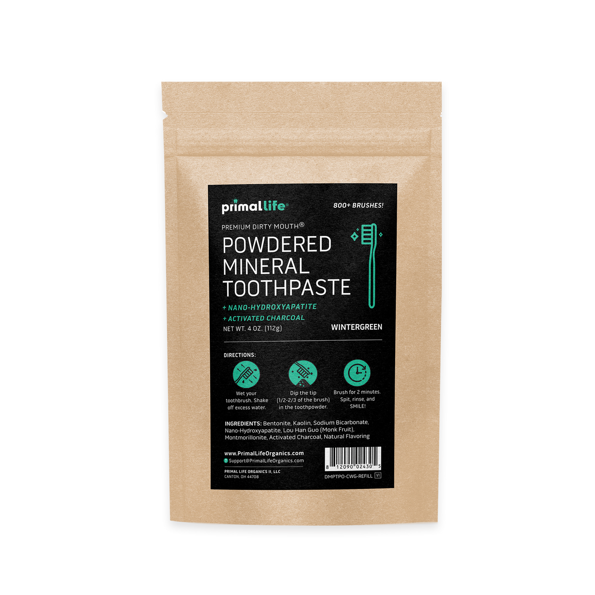Toothpowder / Powdered Mineral Toothpaste