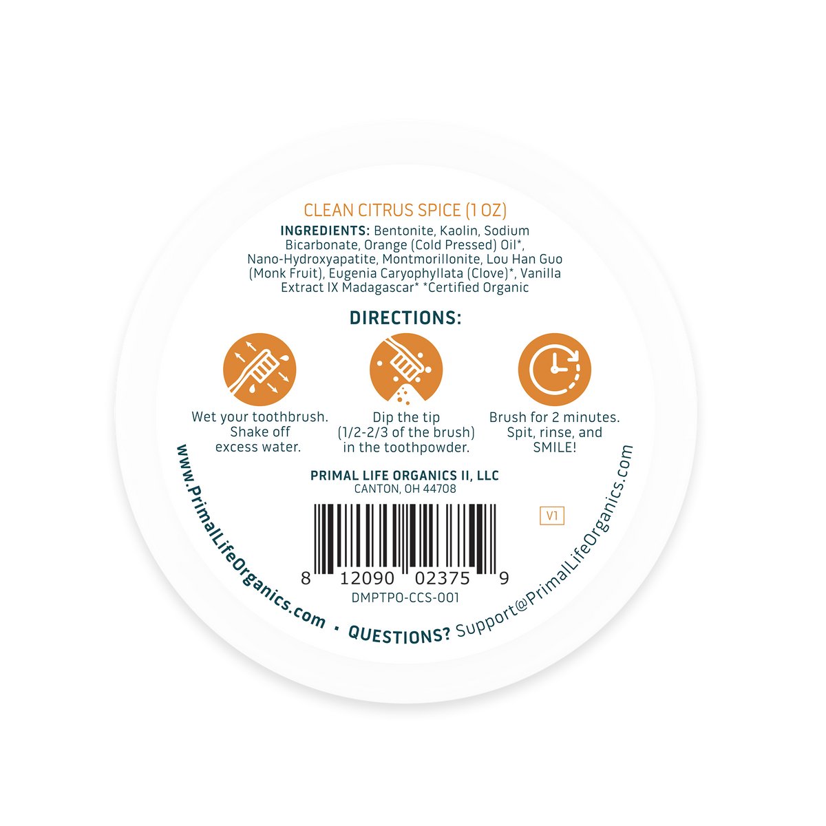 Toothpowder / Powdered Mineral Toothpaste