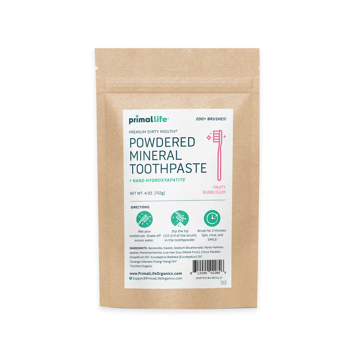 Kids Toothpowder / Powdered Mineral Toothpaste