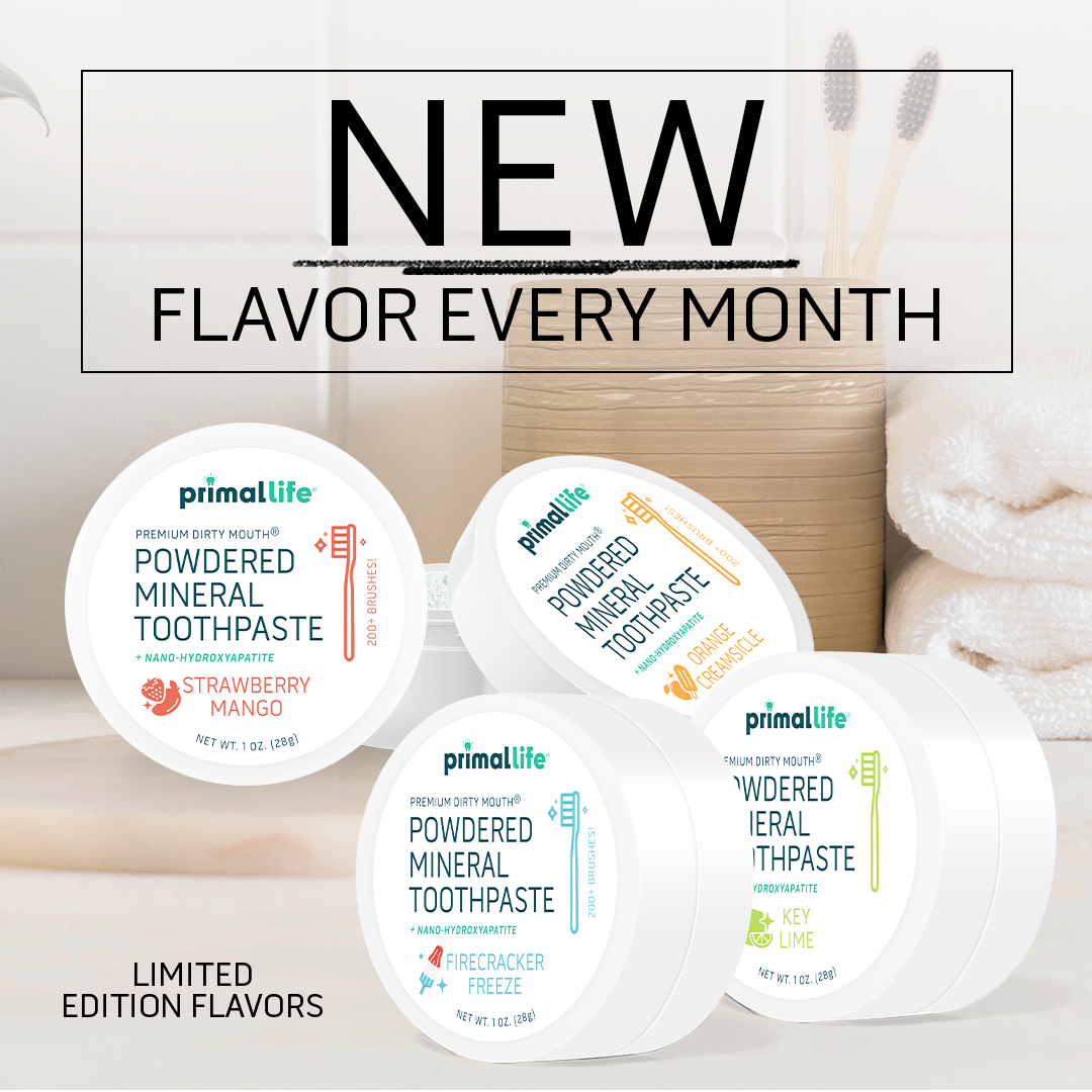 Limited Edition Dirty Mouth Toothpowder - Subscription