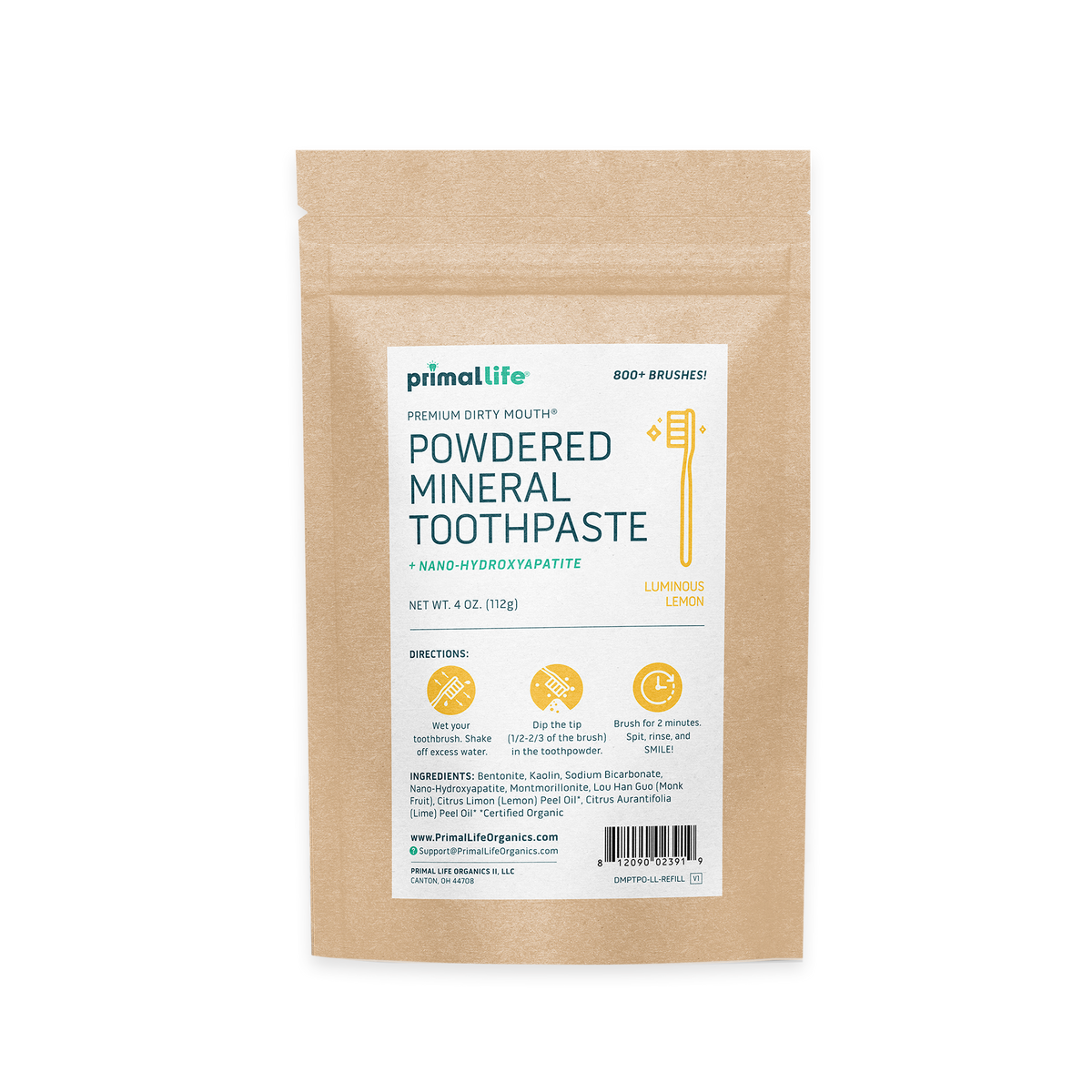 Toothpowder / Powdered Mineral Toothpaste