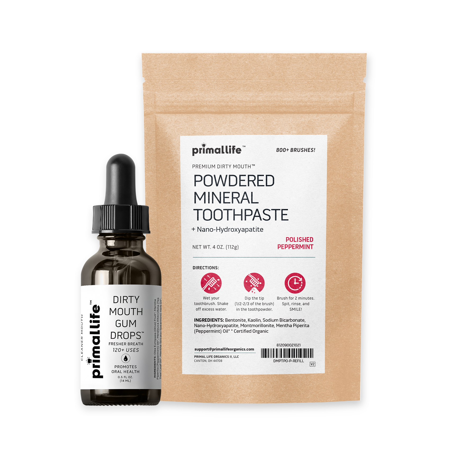 Toothpowder Package