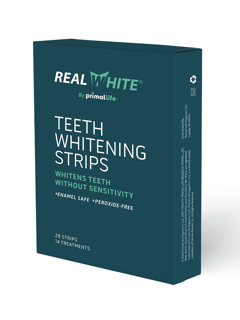 Real White Teeth Whitening Strips Primal Life Organic II LLC