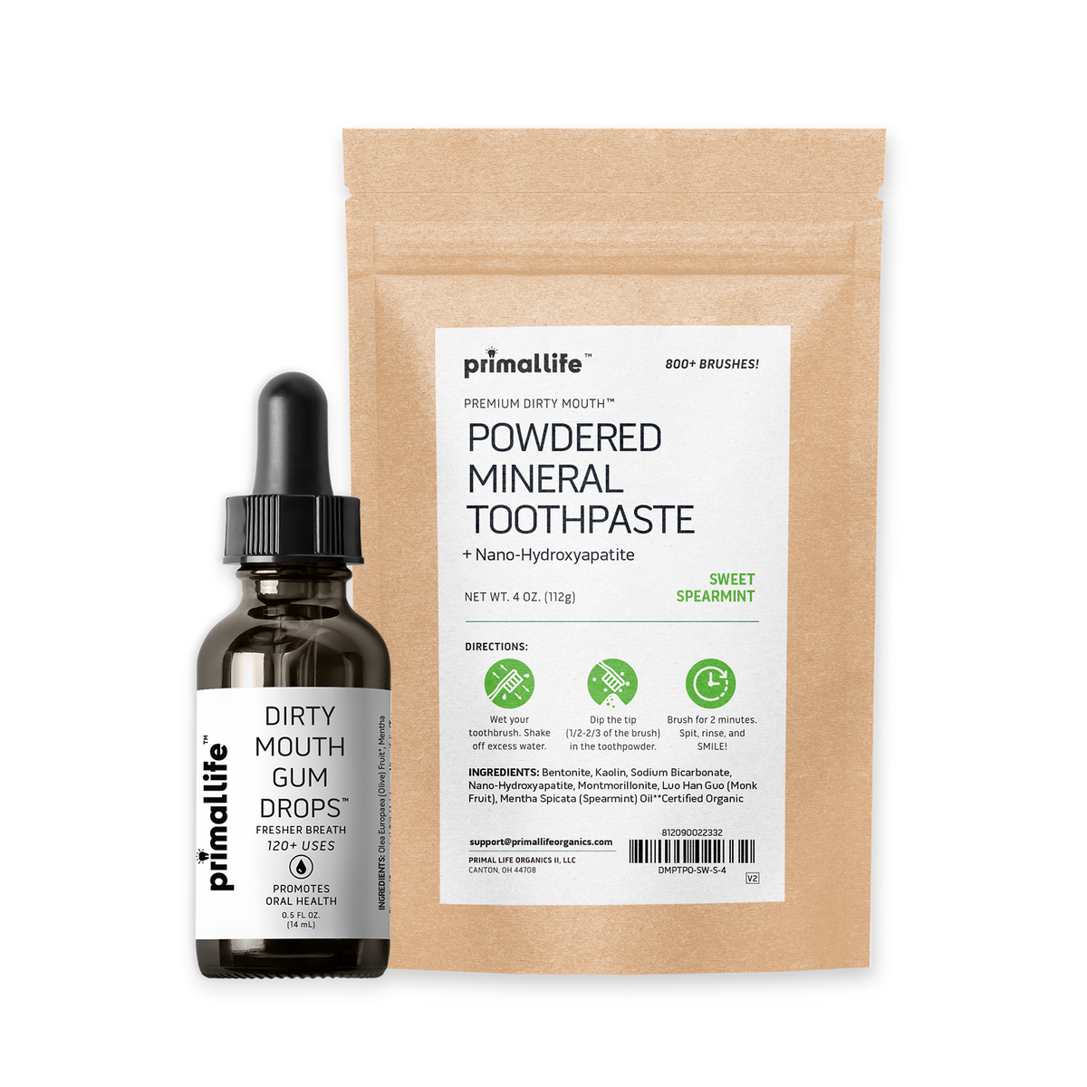 Toothpowder Package