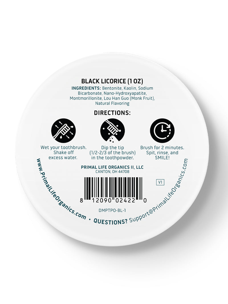 Toothpowder / Powdered Mineral Toothpaste