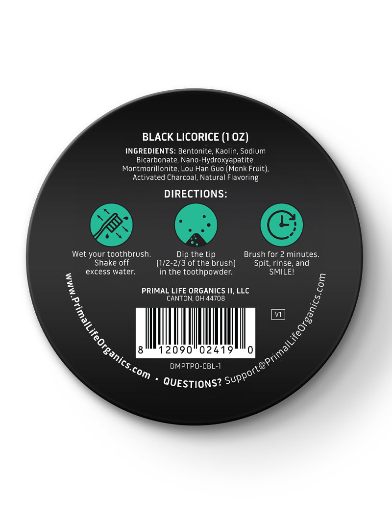 Toothpowder / Powdered Mineral Toothpaste