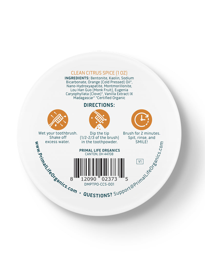 Toothpowder / Powdered Mineral Toothpaste