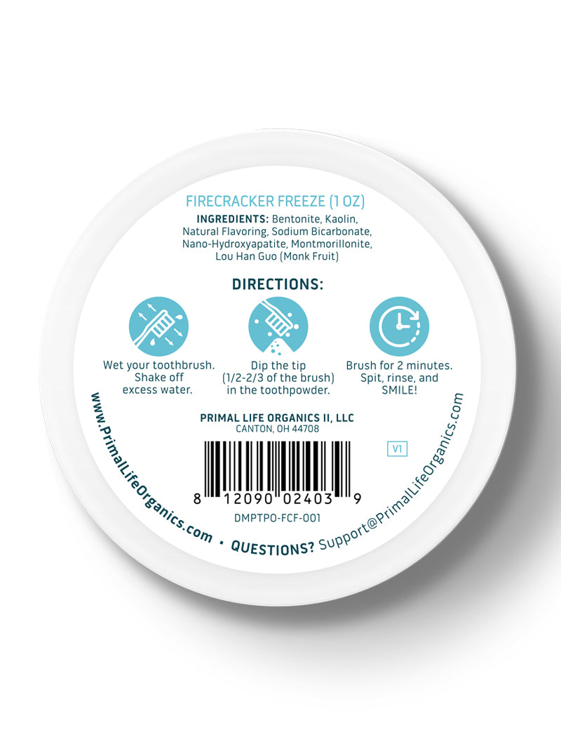 Limited Edition Dirty Mouth Toothpowder