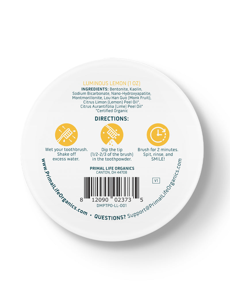 Toothpowder / Powdered Mineral Toothpaste