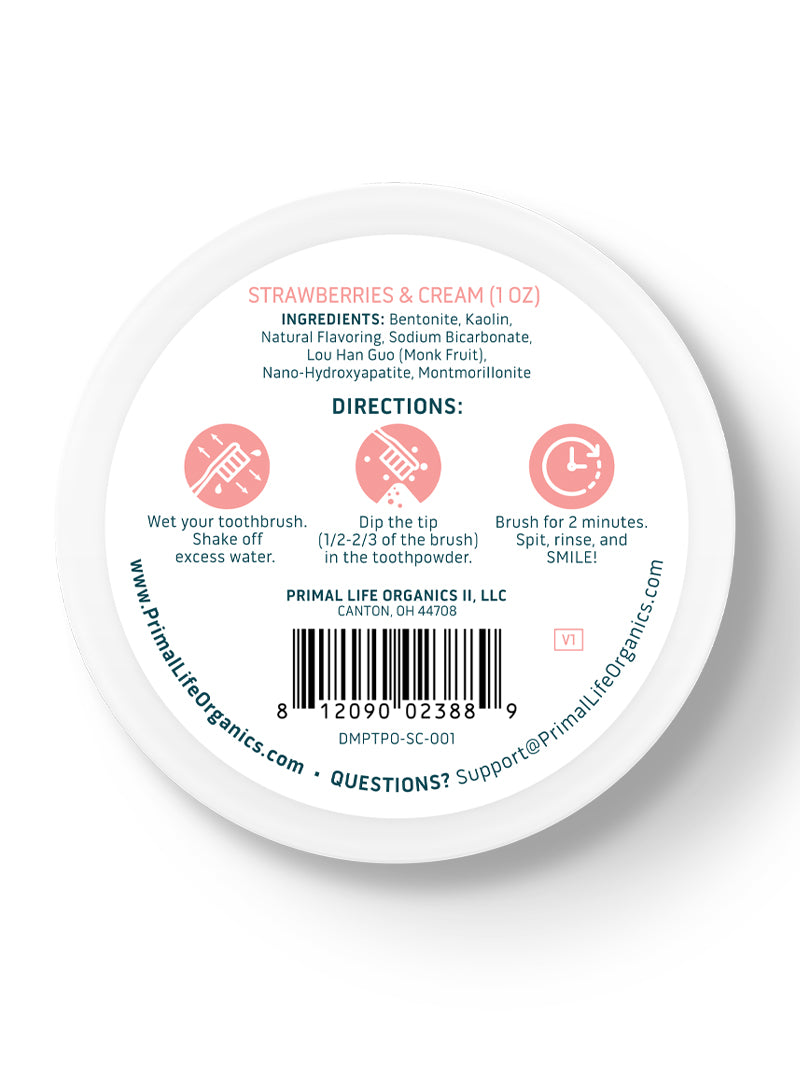 Limited Edition Dirty Mouth Toothpowder