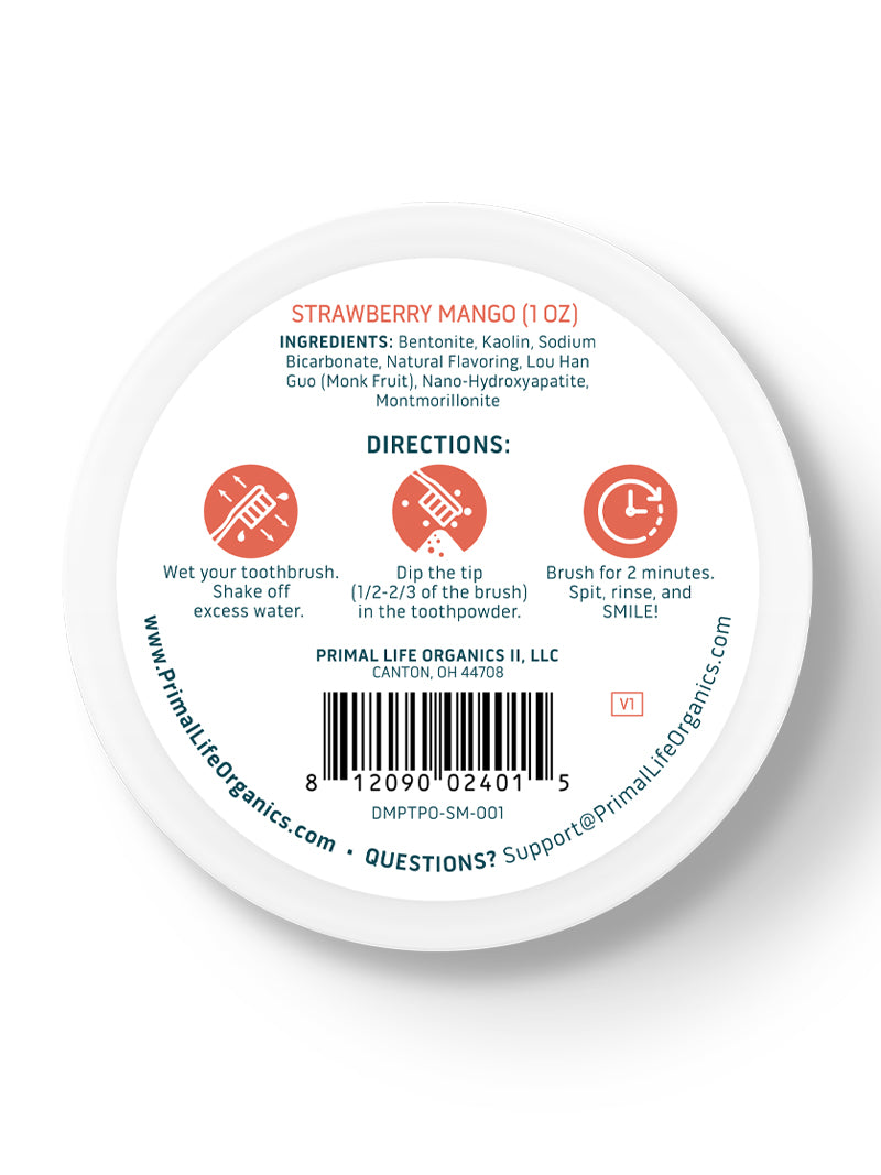 Limited Edition Dirty Mouth Toothpowder