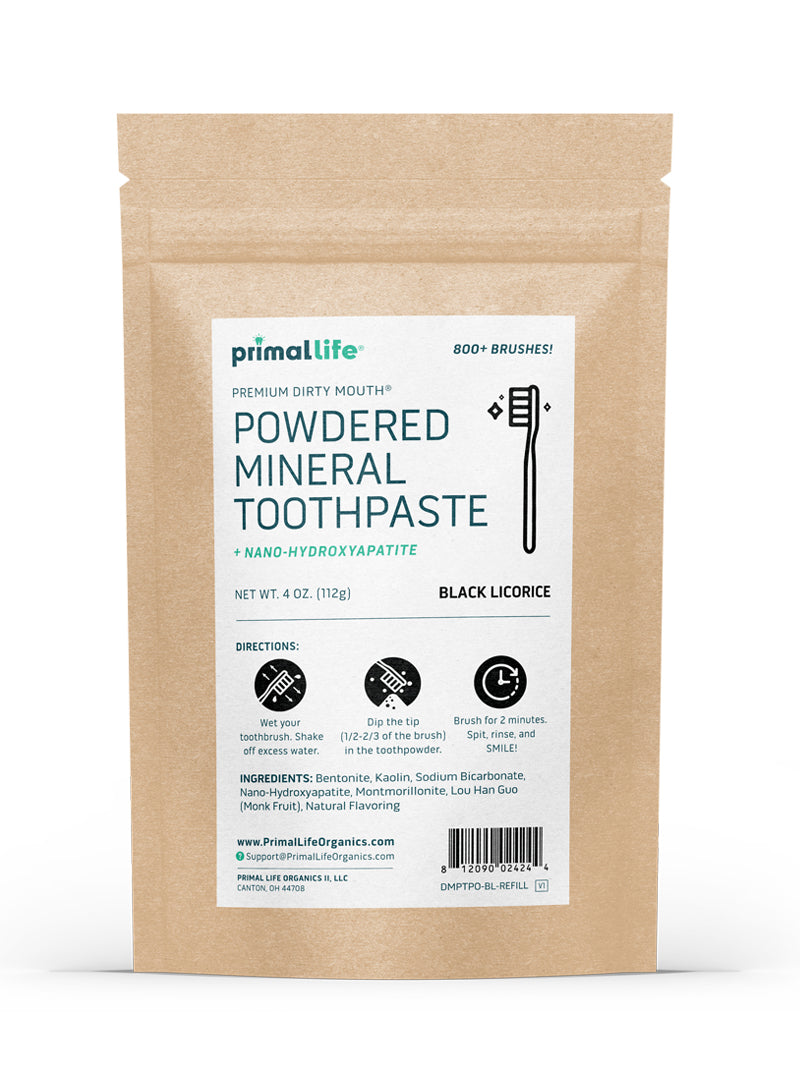 Toothpowder / Powdered Mineral Toothpaste