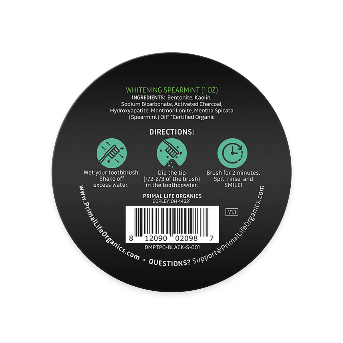 Toothpowder / Powdered Mineral Toothpaste