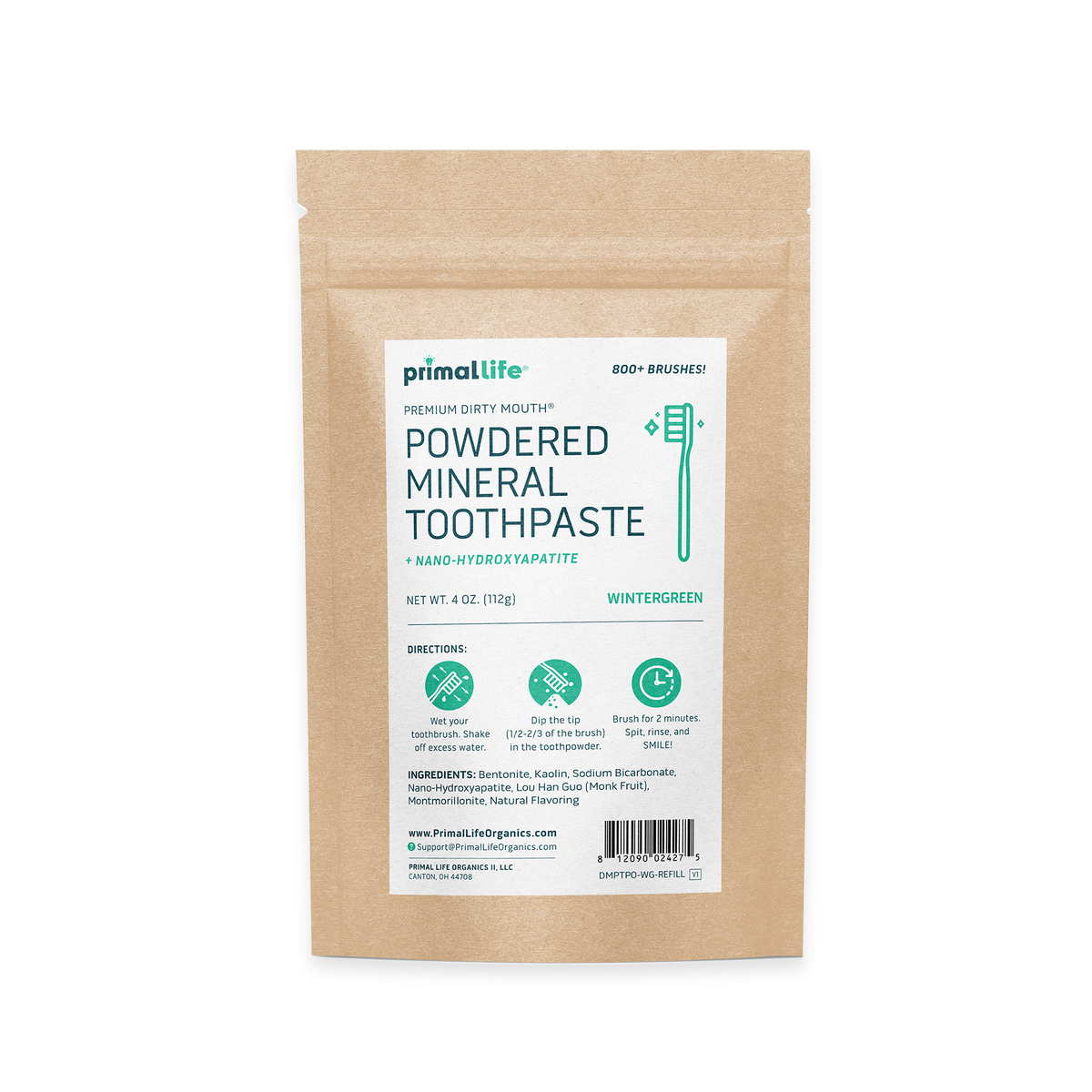 Toothpowder / Powdered Mineral Toothpaste