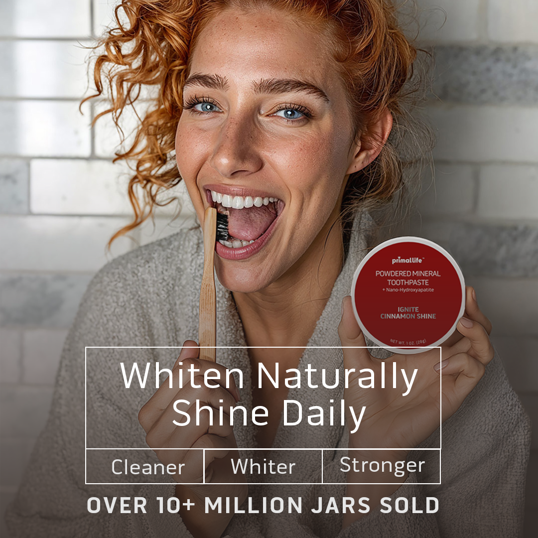 Ignite Cinnamon Shine Powdered Mineral Toothpaste