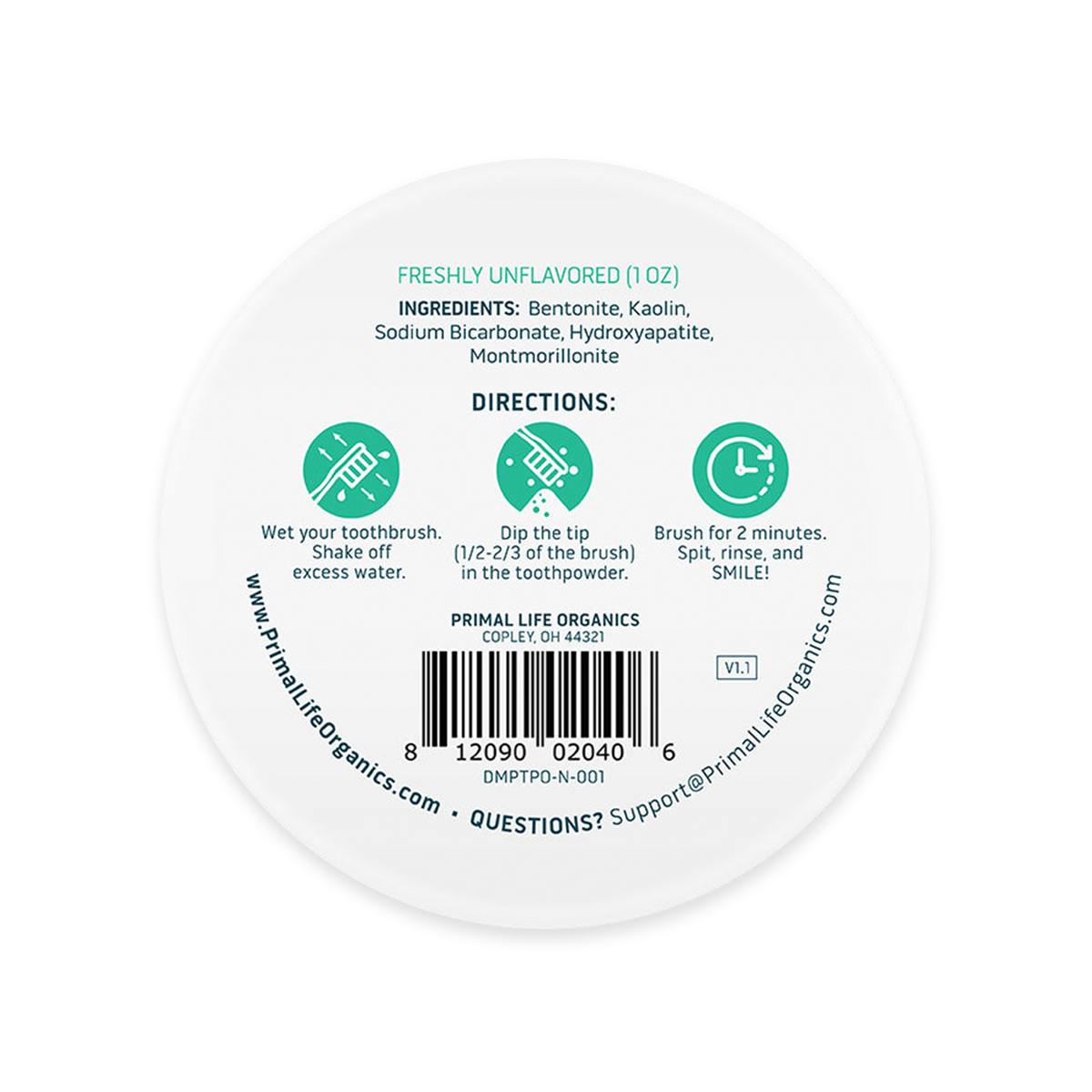 Toothpowder / Powdered Mineral Toothpaste