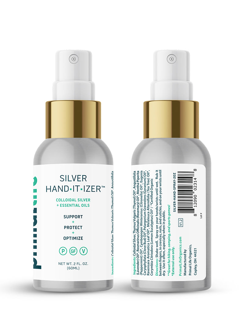 Silver Hand-it-izer Spray, Colloidal Silver+