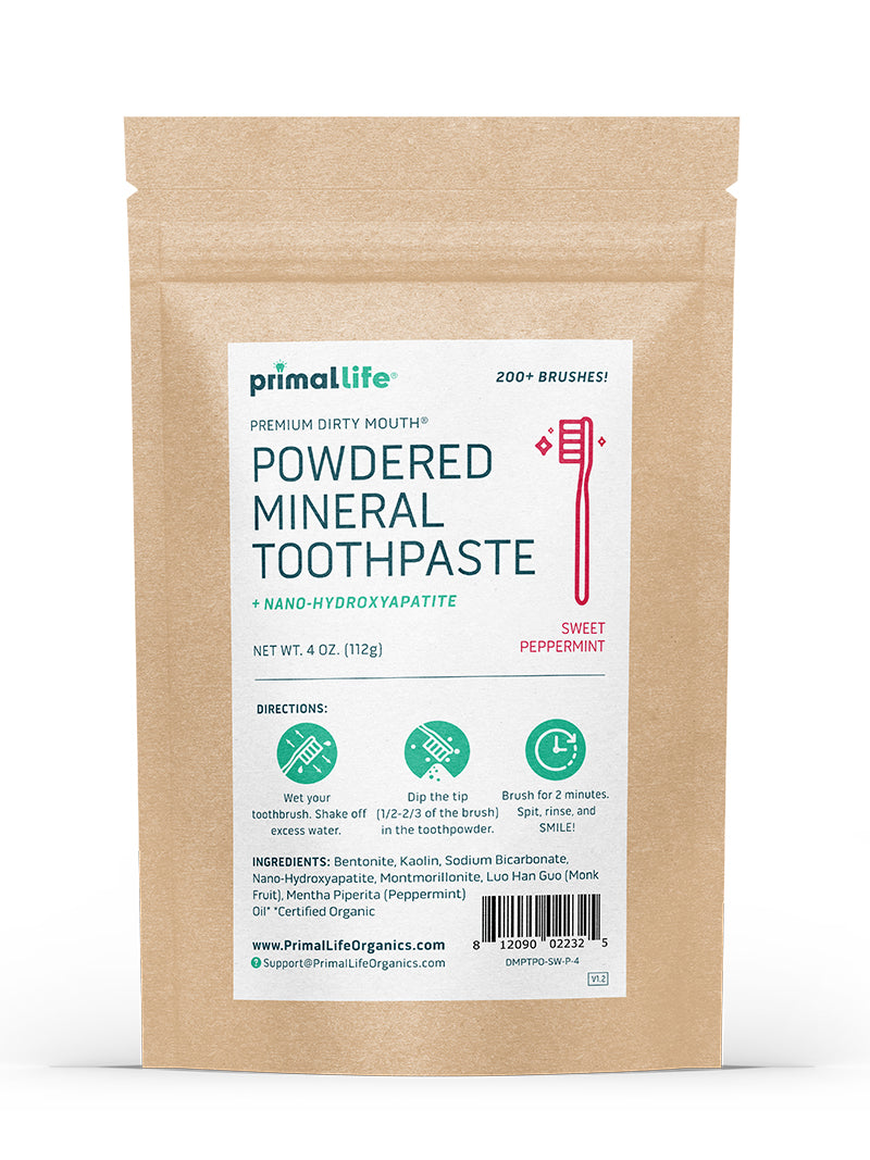 Toothpowder / Powdered Mineral Toothpaste