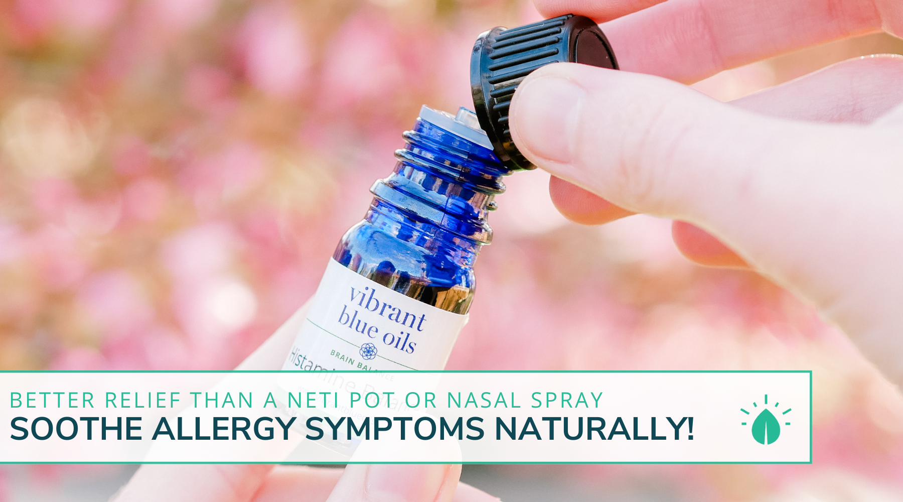 Soothe Allergy Symptoms Naturally! Better Relief Than A Neti Pot Or Nasal Spray