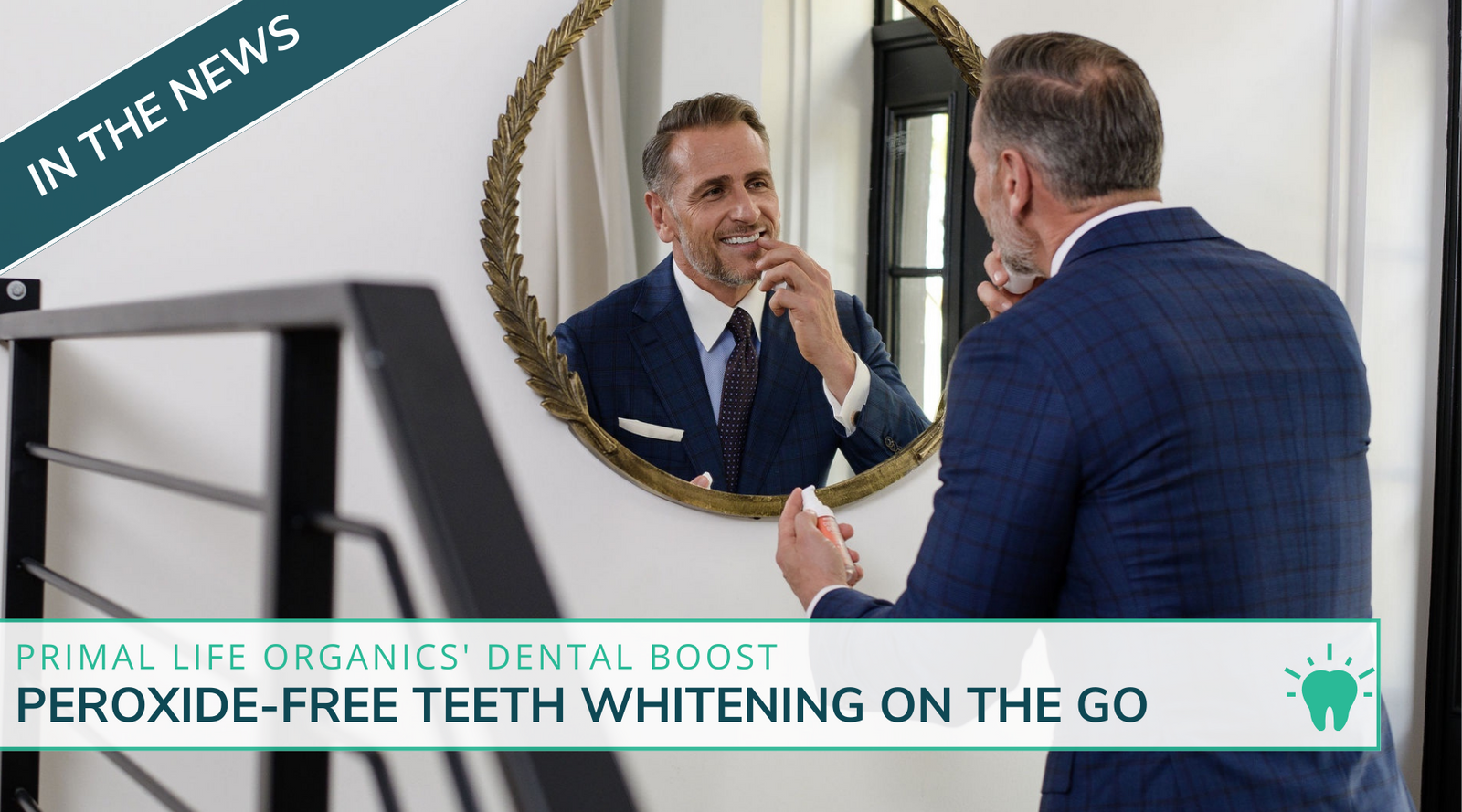 Peroxide-Free Teeth Whitening On The Go