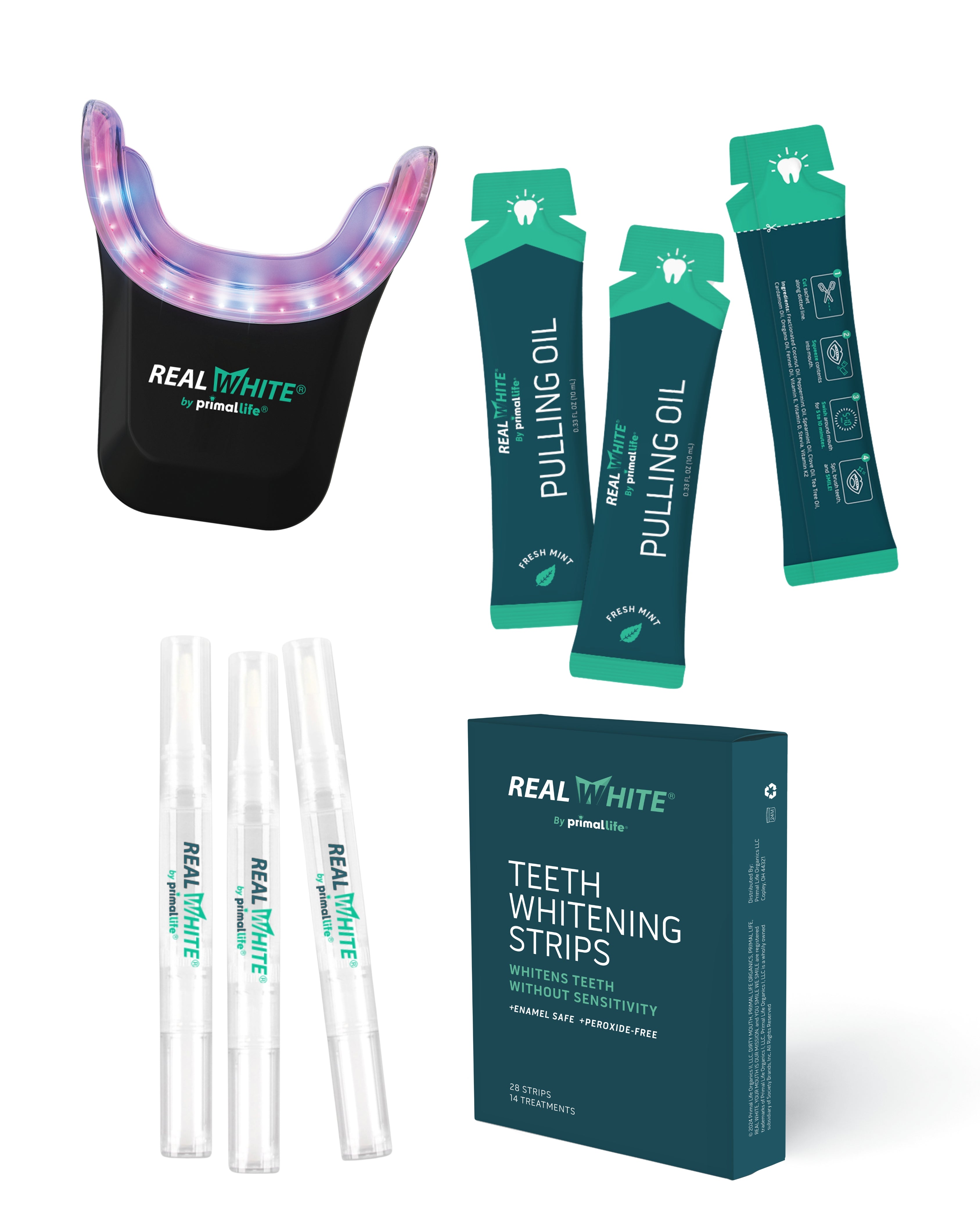 Real White LED Whitening Bundle