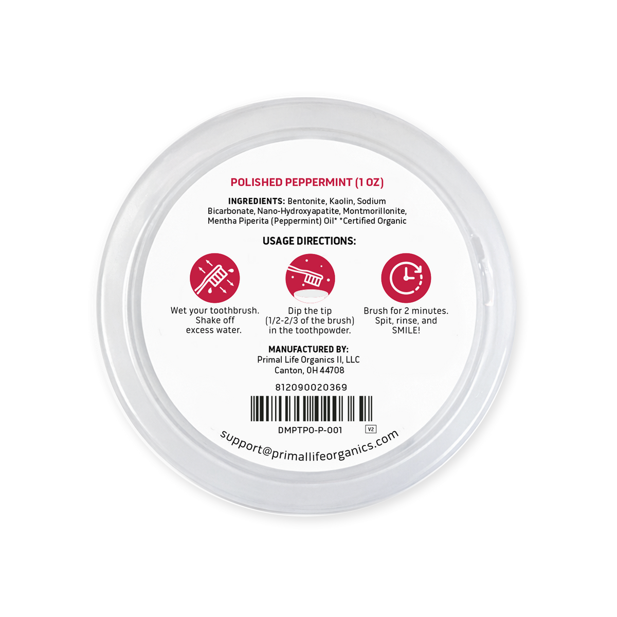 Toothpowder /  Powdered Mineral Toothpaste