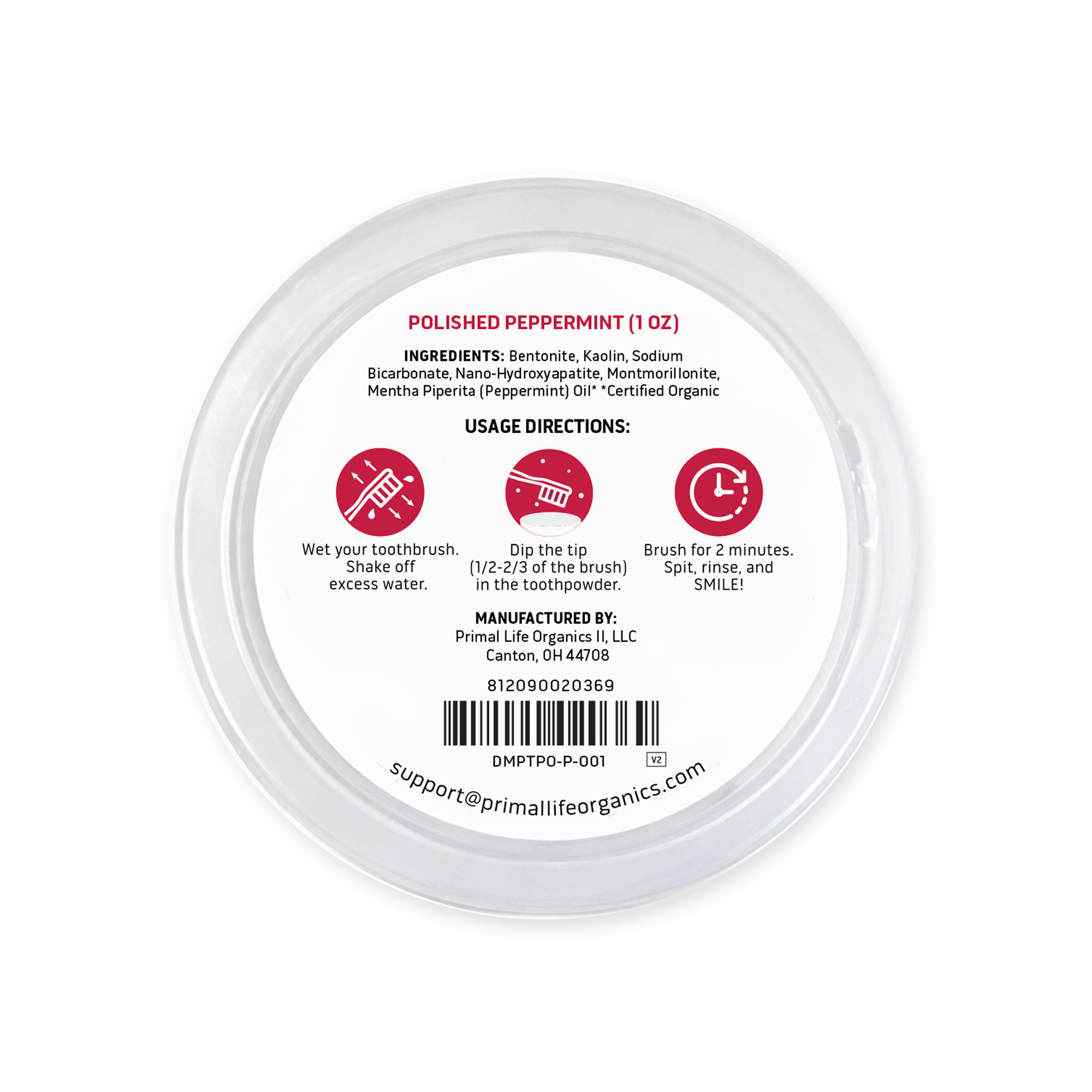 Toothpowder /  Powdered Mineral Toothpaste