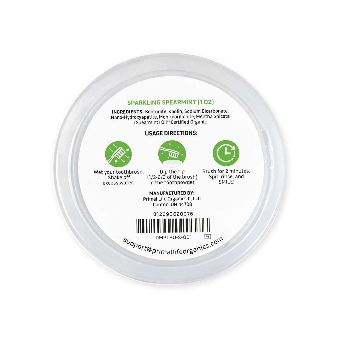 Toothpowder /  Powdered Mineral Toothpaste