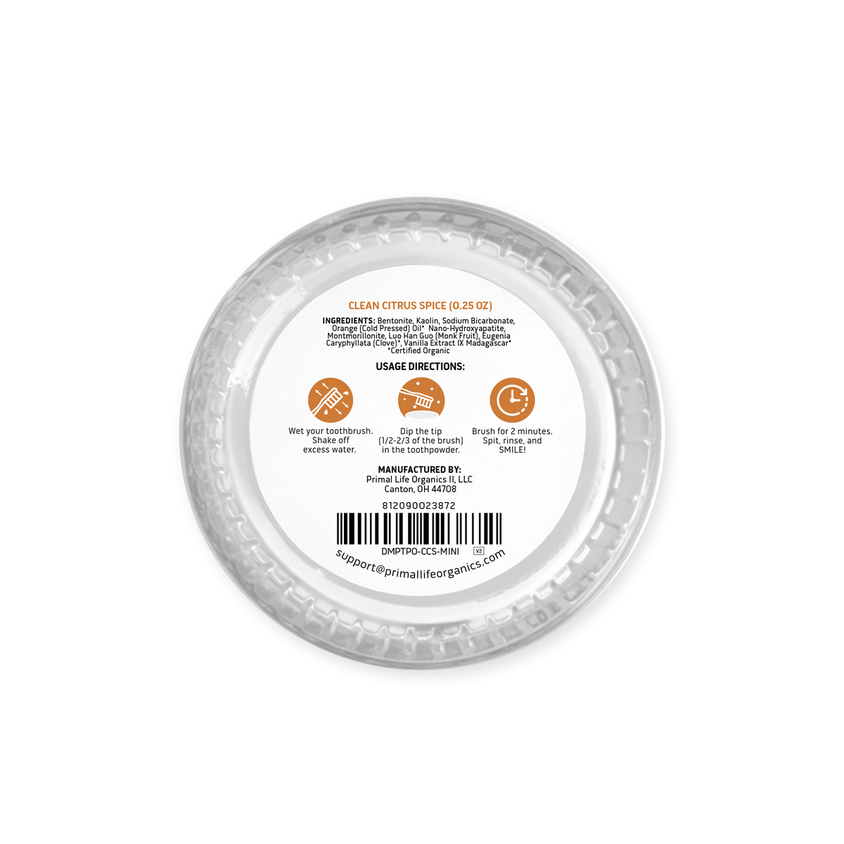 Toothpowder /  Powdered Mineral Toothpaste