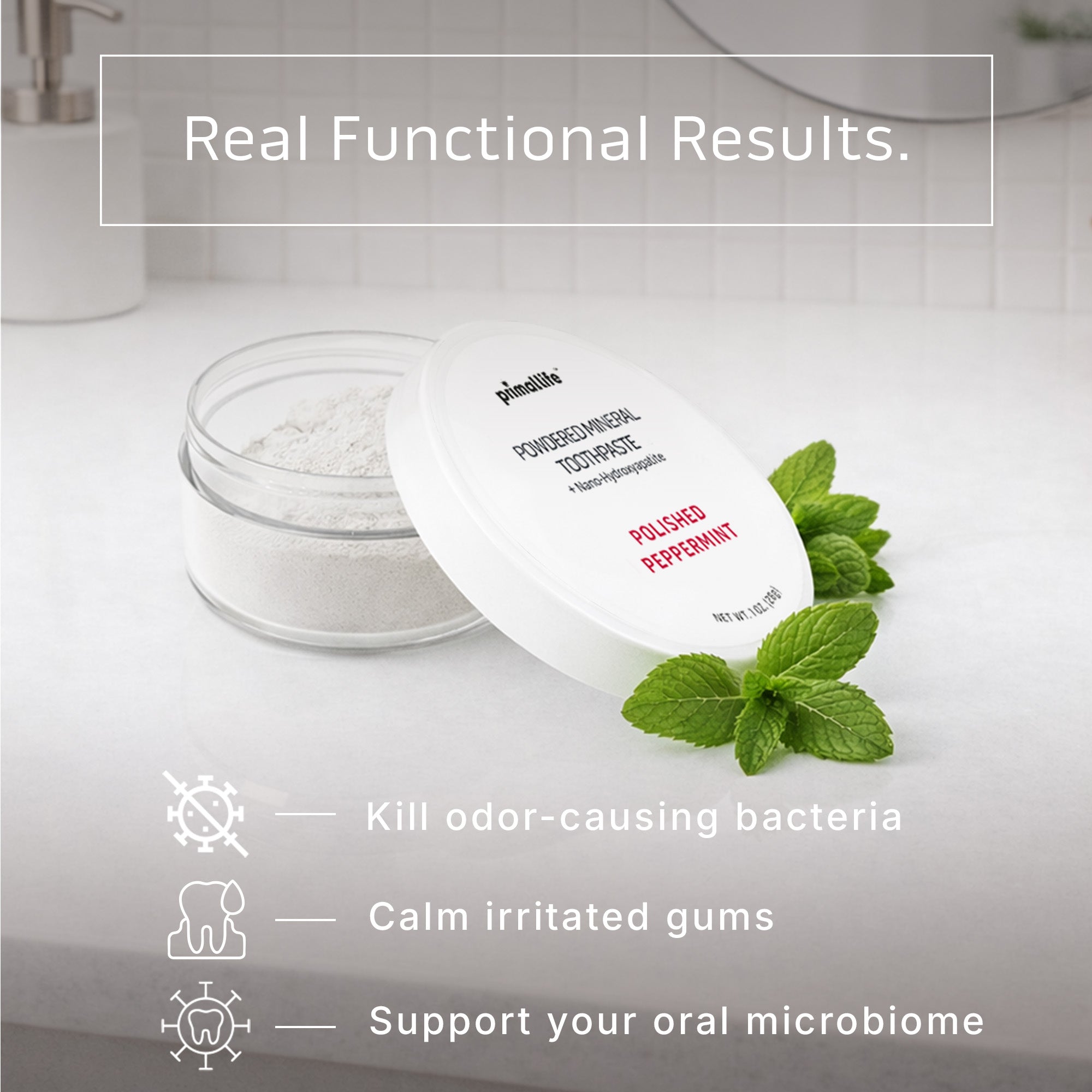 Toothpowder /  Powdered Mineral Toothpaste