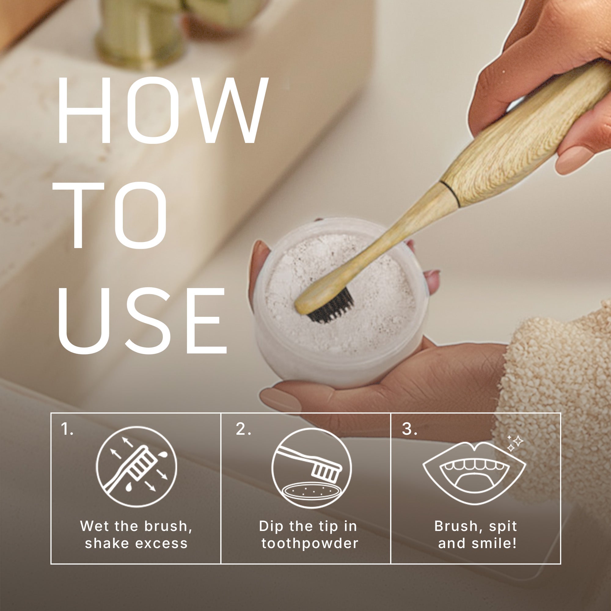 Toothpowder /  Powdered Mineral Toothpaste