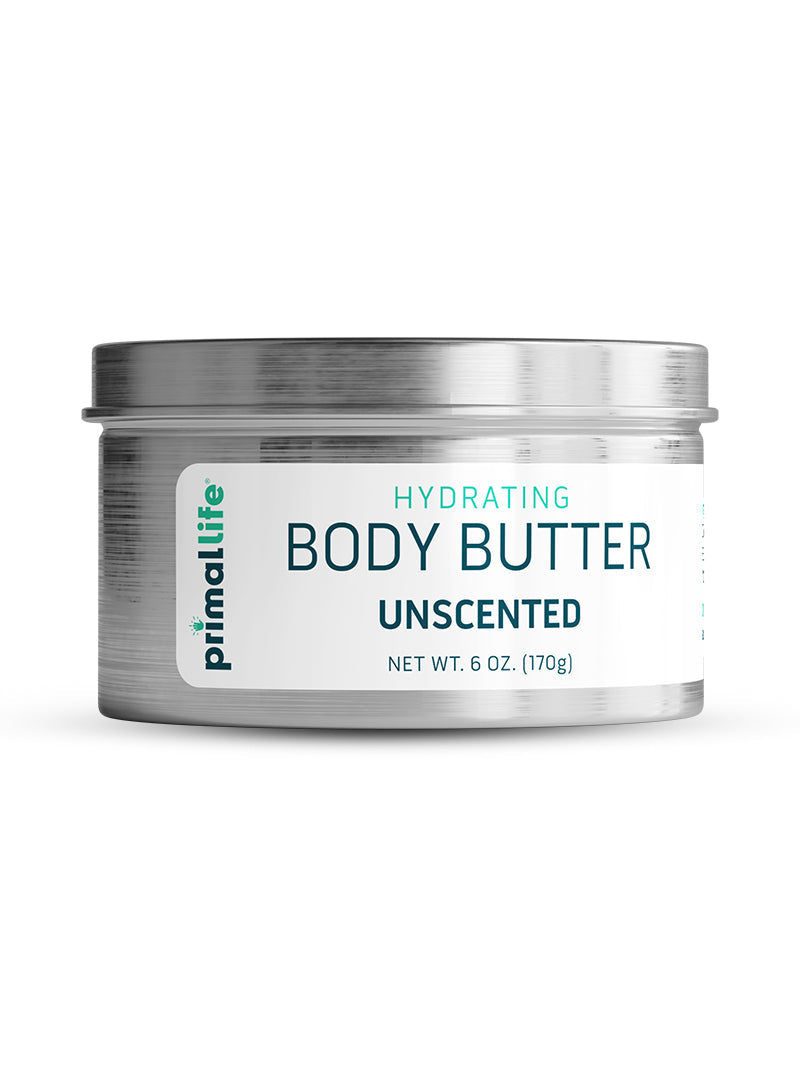 Unscented Body Butter, 6 oz – Primal Life Organic II LLC