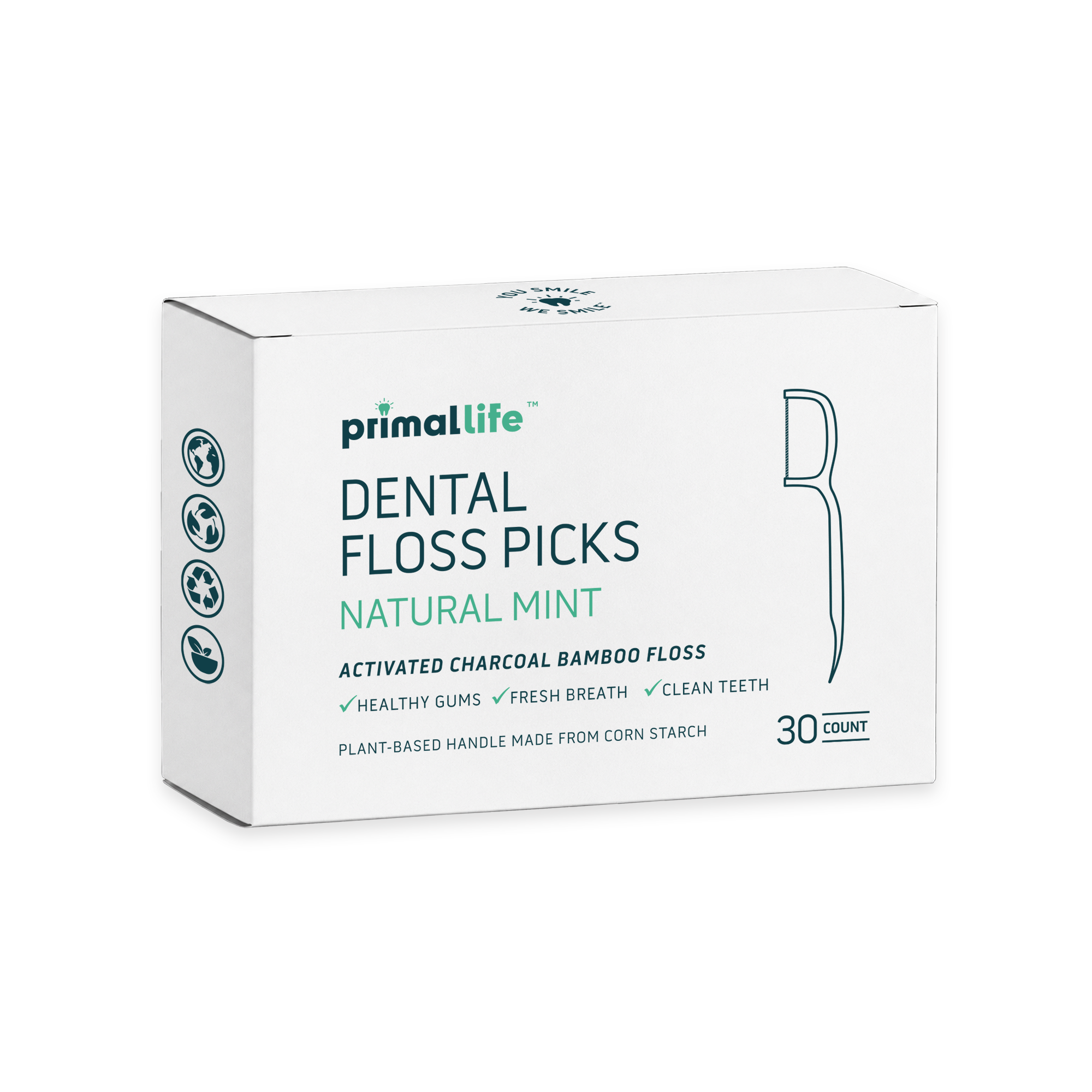 Dental Floss, Bamboo-Charcoal