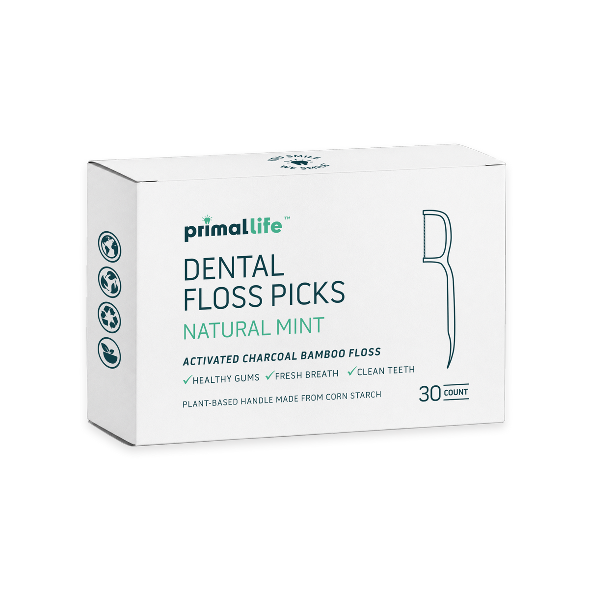 Dental Floss, Bamboo-Charcoal