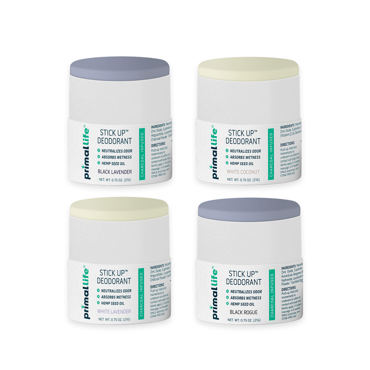 Mini Stick Up Deodorant Bundle - 0.75 oz