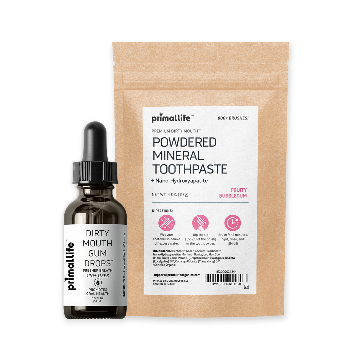 Toothpowder Package