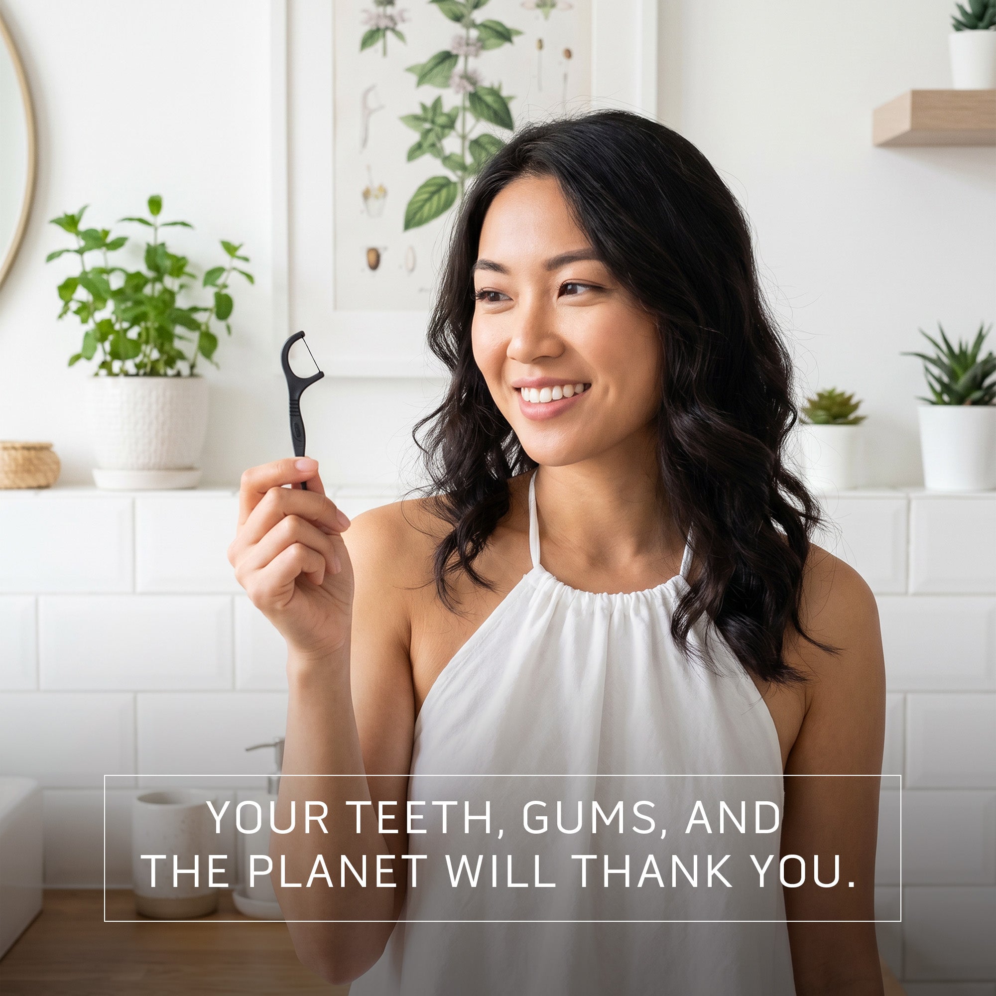 Dental Floss, Bamboo-Charcoal