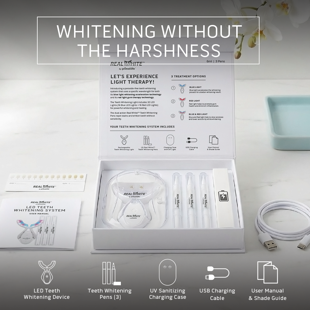 V5 Real White LED Teeth Whitening System