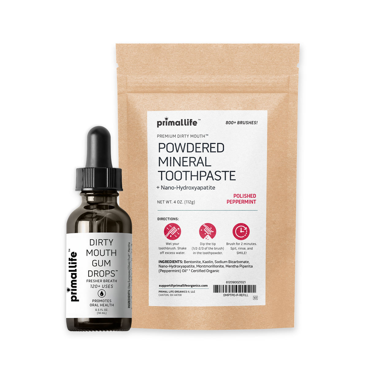 Toothpowder Package