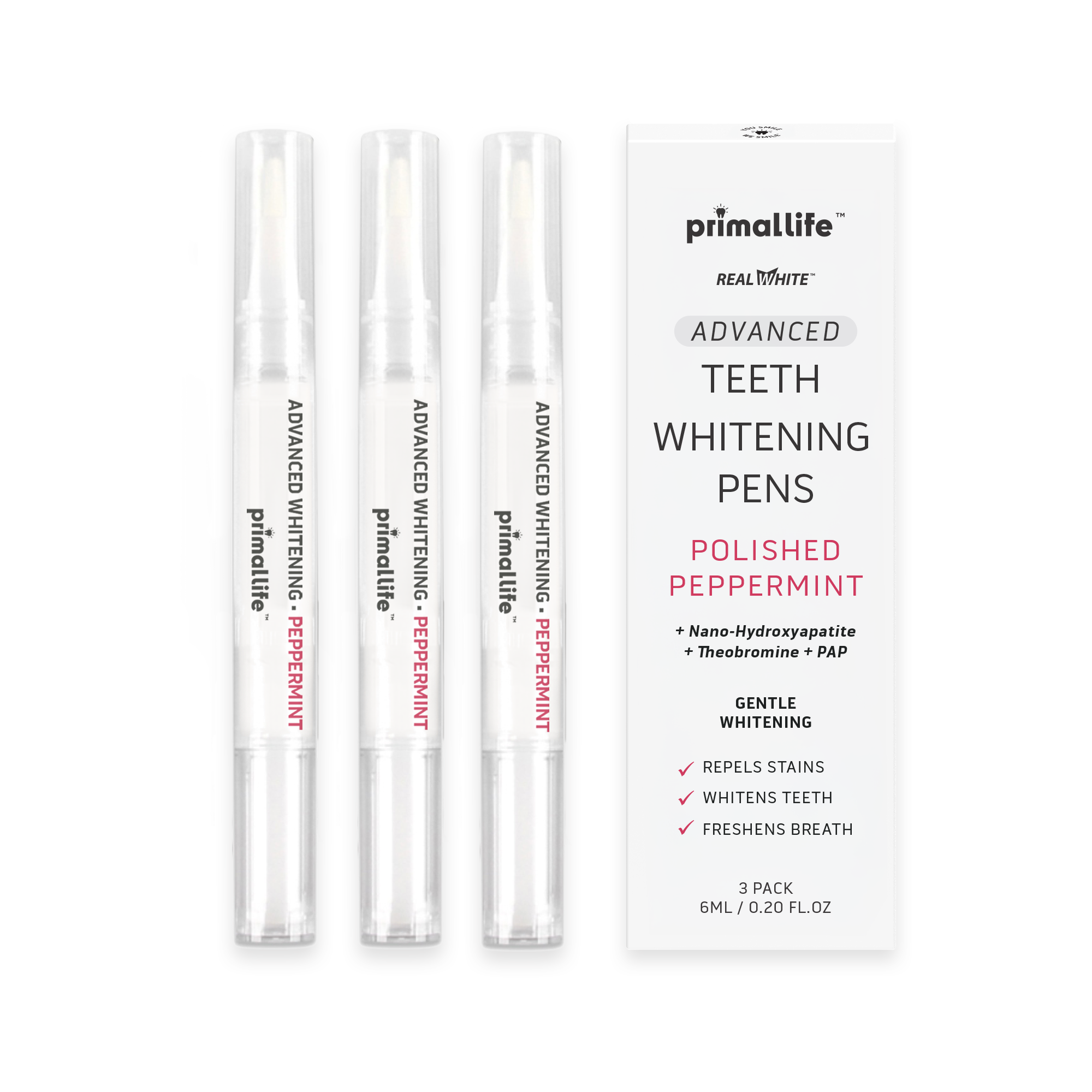 Peroxide-Free Whitening Pens