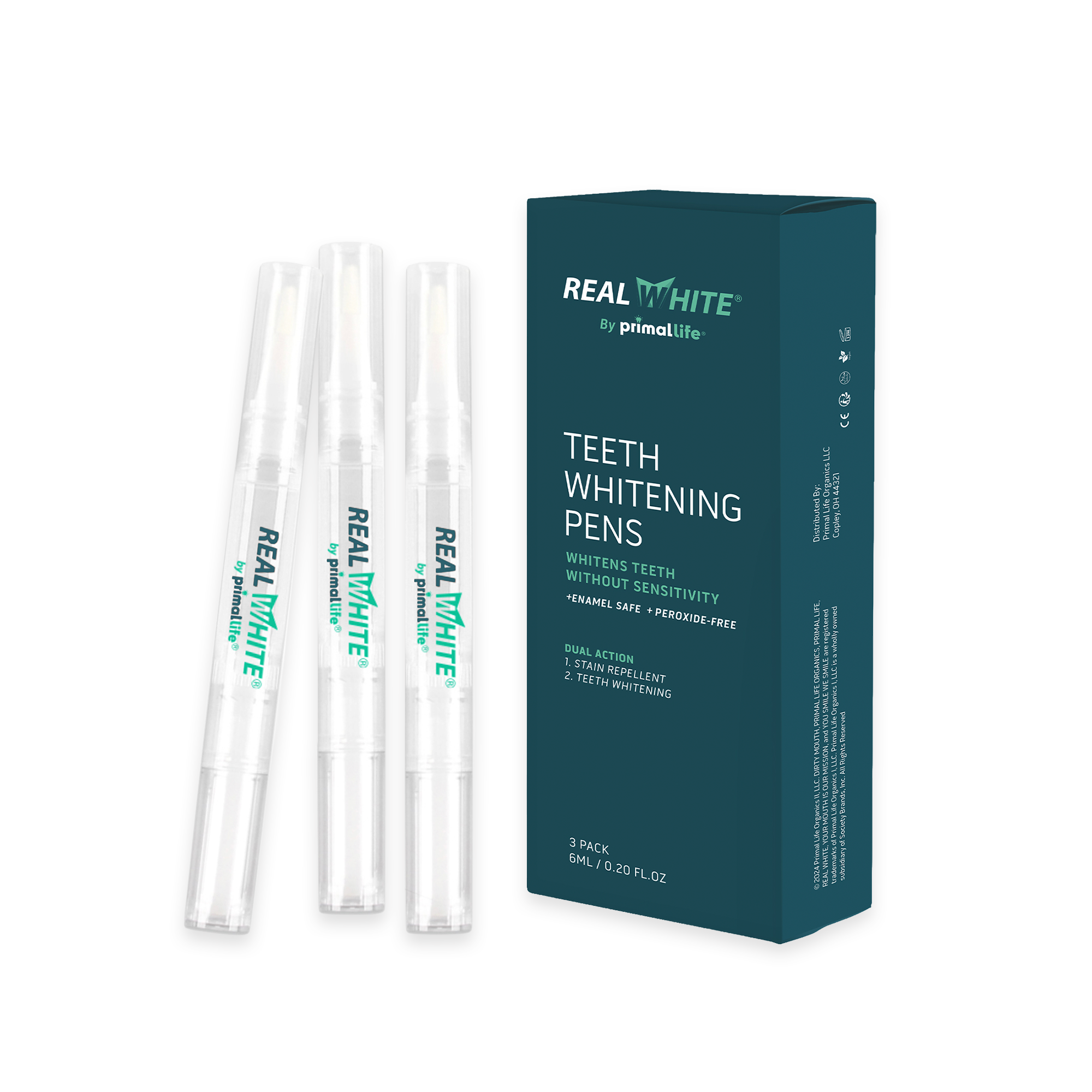 Real White Teeth Whitening Pens