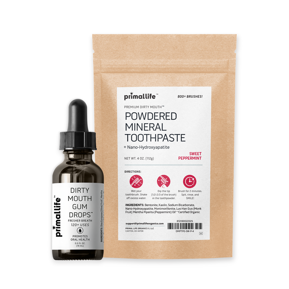 Toothpowder Package