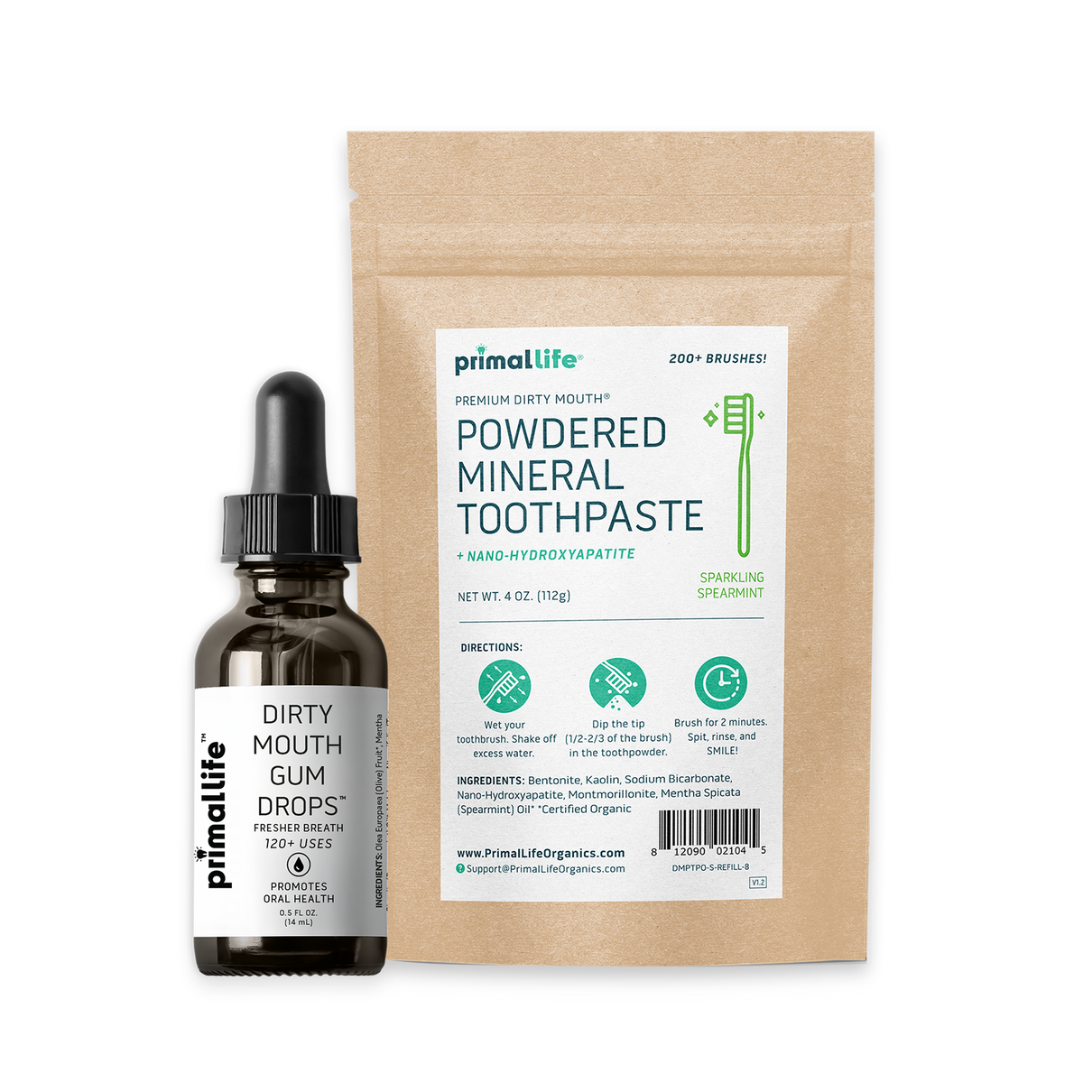 Toothpowder Package