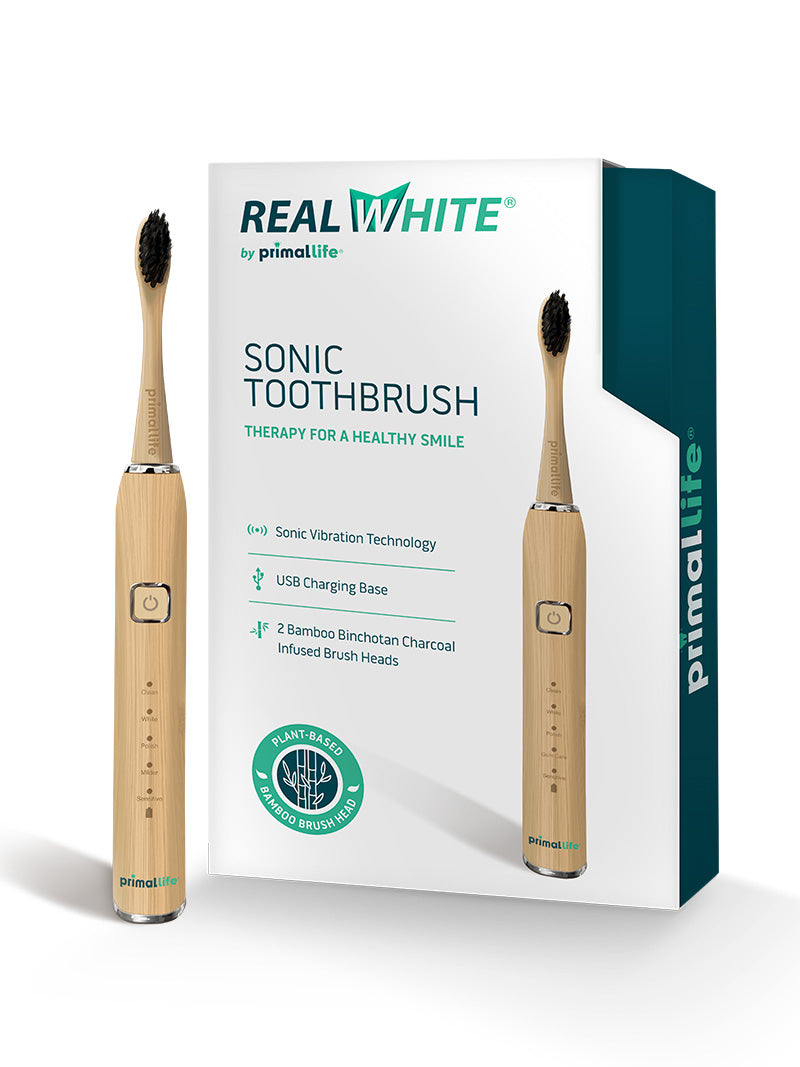 NEW Real White Sonic Toothbrush – Primal Life Organic II LLC