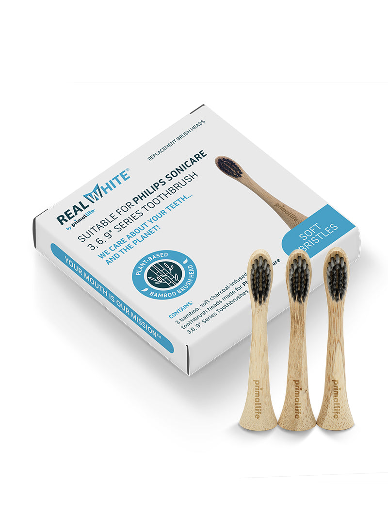 Bamboo Replacement Brush Heads for Sonic Toothbrush
