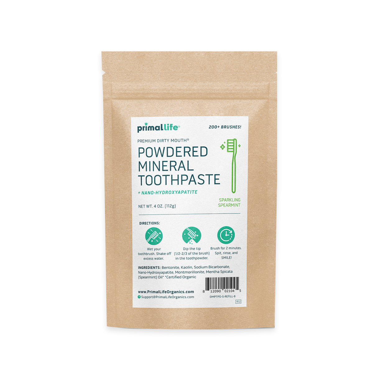 Toothpowder /  Powdered Mineral Toothpaste